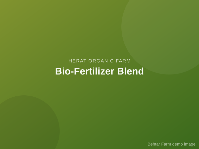 Bio-Fertilizer Blend