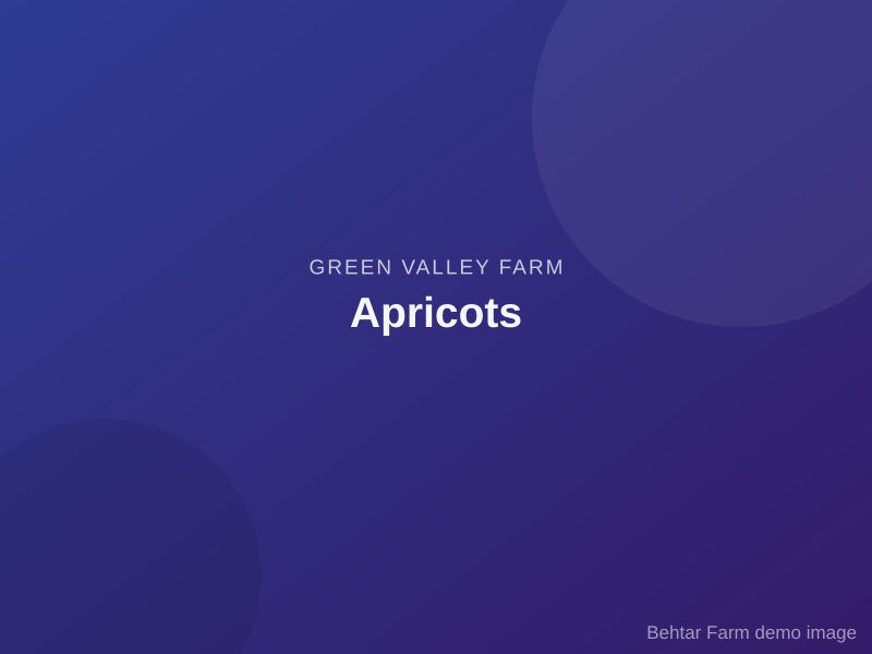 Apricots